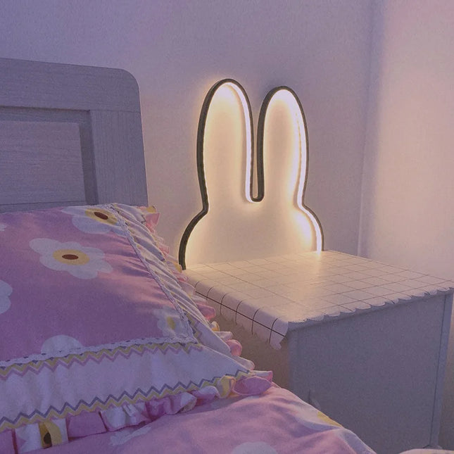 USB Powered Wall Led Rabbit