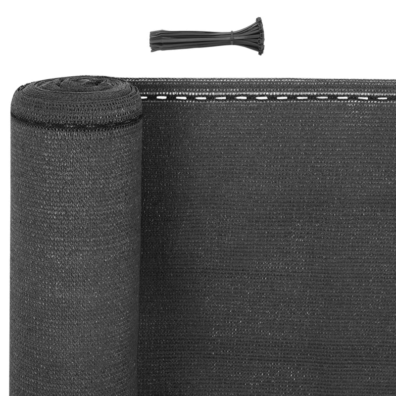 Malla de privacidad antracita para balcón o jardín con bridasMallasHardware > Fencing & Barriers > Fence Panels > Privacy Panels