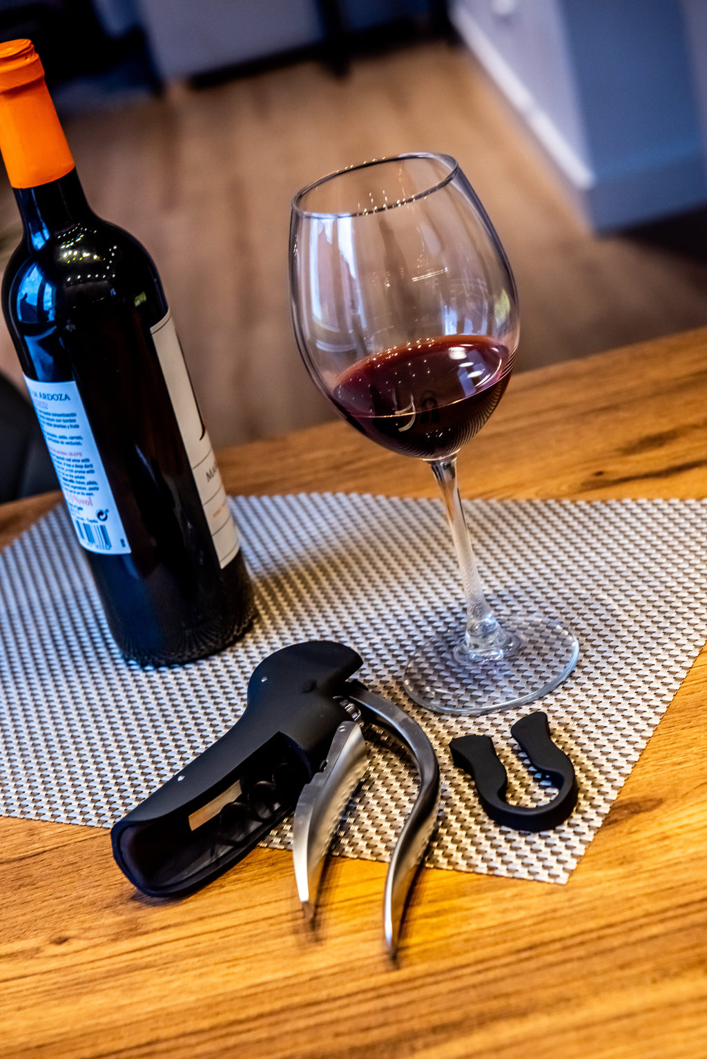 Lever Corkscrew Set
