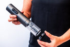 Battery-operated electric corkscrew
