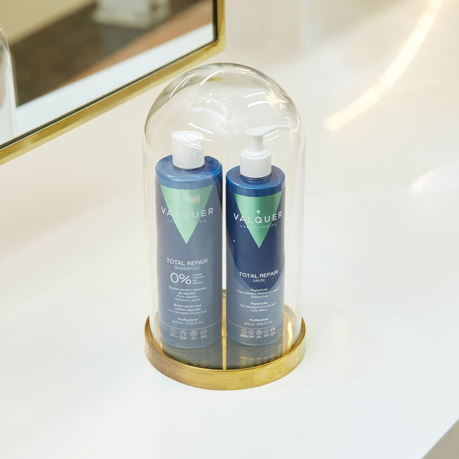 Mascarilla para cabello dañado reparadora efecto frío