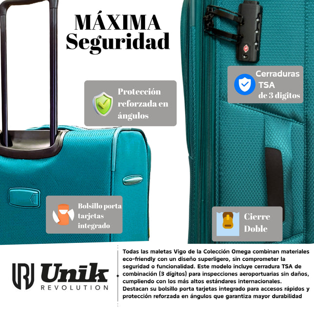Maleta De Cabina Omega-20"Modelo BlandaLuggage & Bags > Suitcases > Carry-On Suitcases