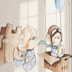 Children's decorative vinyl | hand-painted drawings