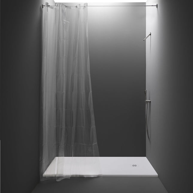 Plato de ducha extraplano gel coat blanco antideslizante | 3_BP