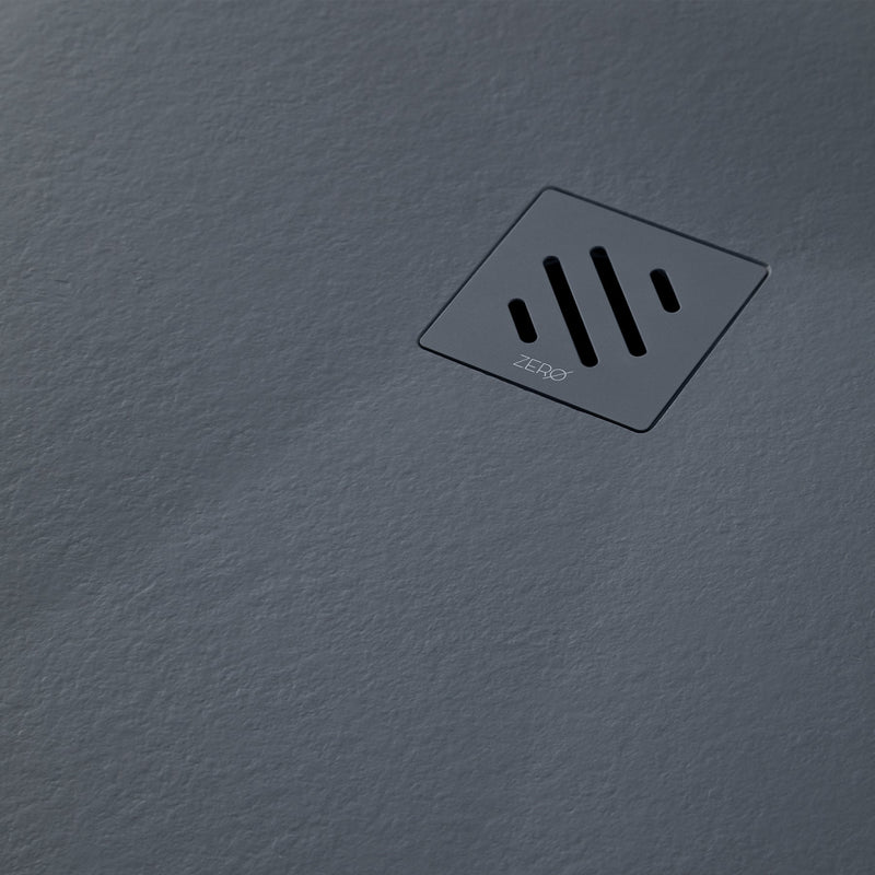 Plato de ducha extraplano gel coat grafito para baños | 3_BP