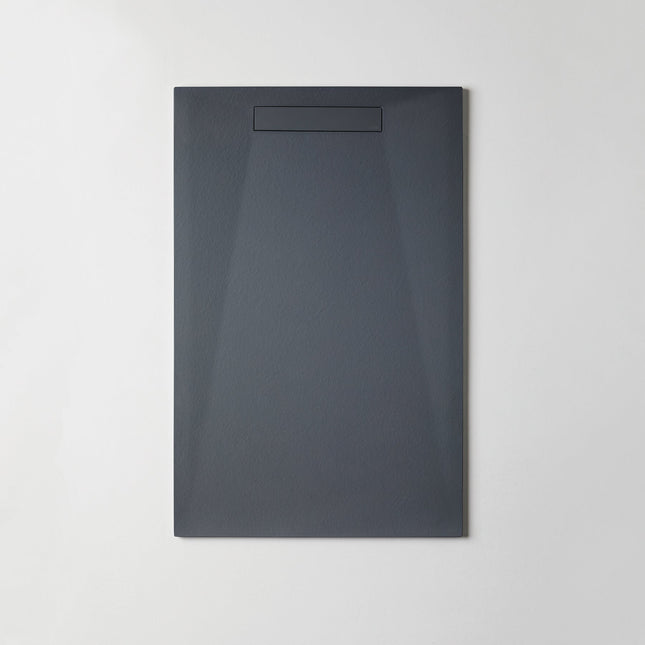 Plato de ducha rectangular grafito gel coat extraplano | 3_BP