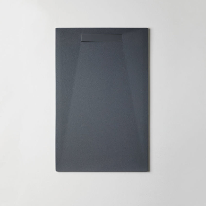 Plato de ducha rectangular grafito gel coat extraplano | 3_BP