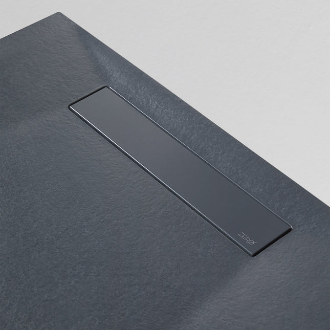 Plato de ducha rectangular grafito gel coat extraplano | 3_BP
