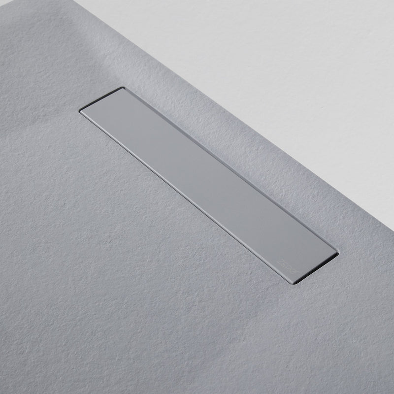Plato de ducha extraplano rectangular gris ideal para baños | 3_BP