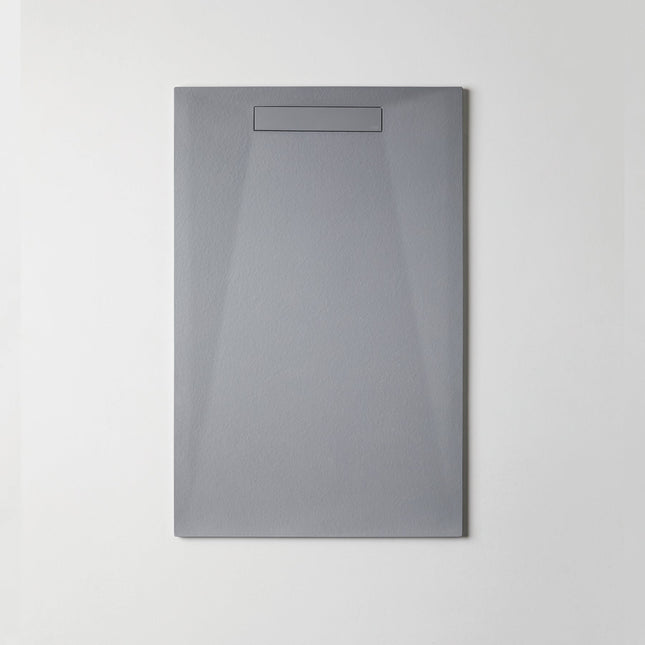 Plato de ducha extraplano rectangular gris ideal para baños | 3_BP