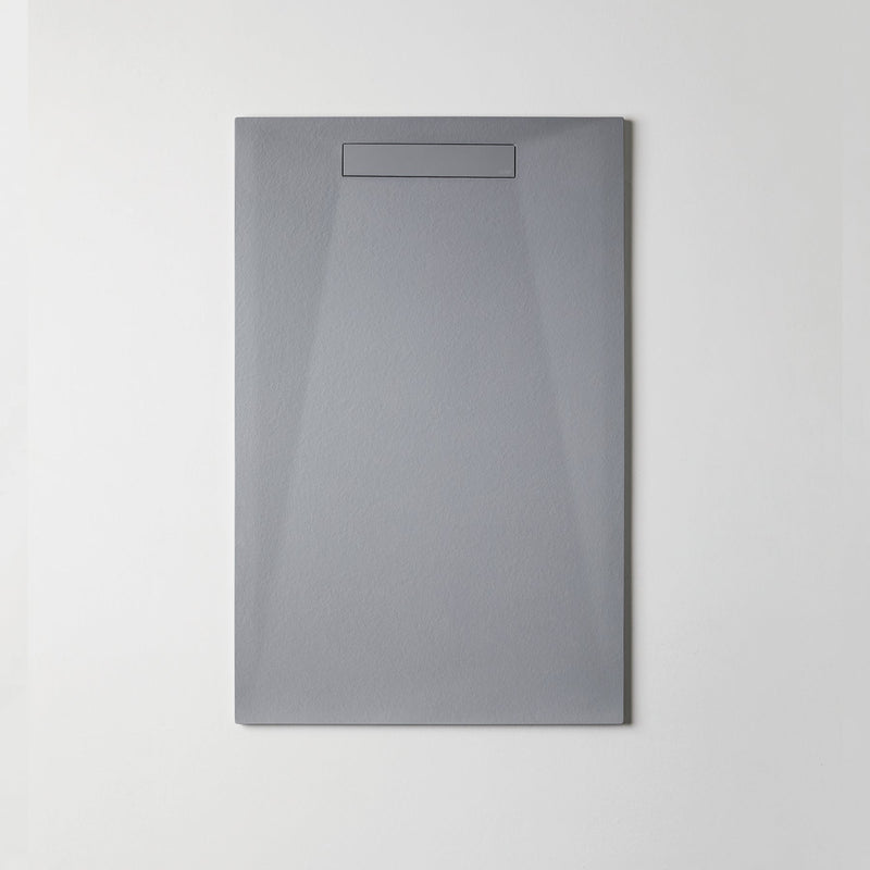 Plato de ducha extraplano rectangular gris ideal para baños | 3_BP