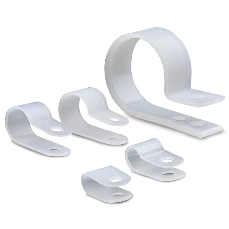 Clips de plástico organizadores de cables pack 100 unidadesBridasElectronics > Electronics Accessories > Cable Management > Cable Clips