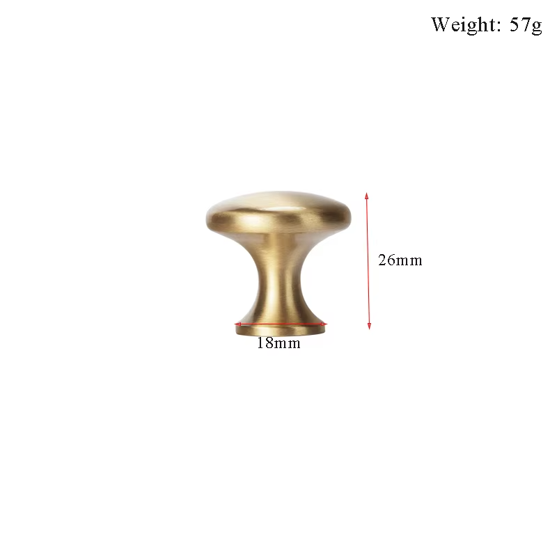 Tiradores y pomos de latón lisos para mueblesPomos y TiradoresHardware > Hardware Accessories > Cabinet Hardware > Cabinet Knobs & Handles