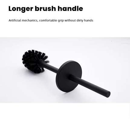 Porte-brosses de toilette noires