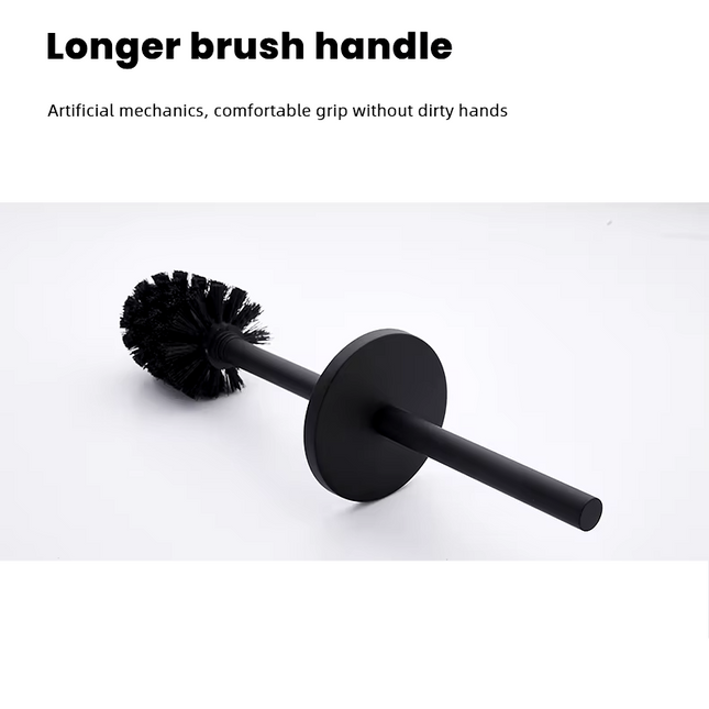 Porte-brosses de toilette noires