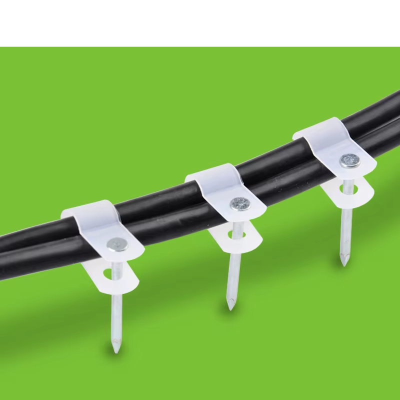 Clips de plástico organizadores de cables pack 100 unidadesBridasElectronics > Electronics Accessories > Cable Management > Cable Clips