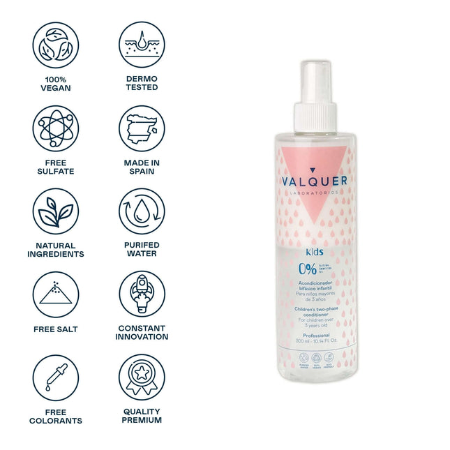 Acondicionador infantil bifásico sin aclarado para niños