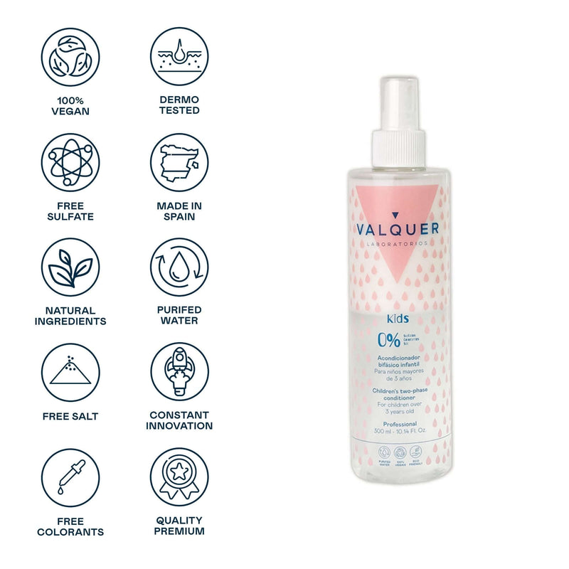 Acondicionador infantil bifásico sin aclarado para niños