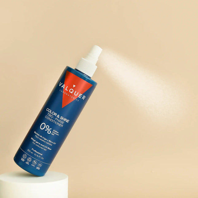 Acondicionador bifásico color y brillo para cabello teñido