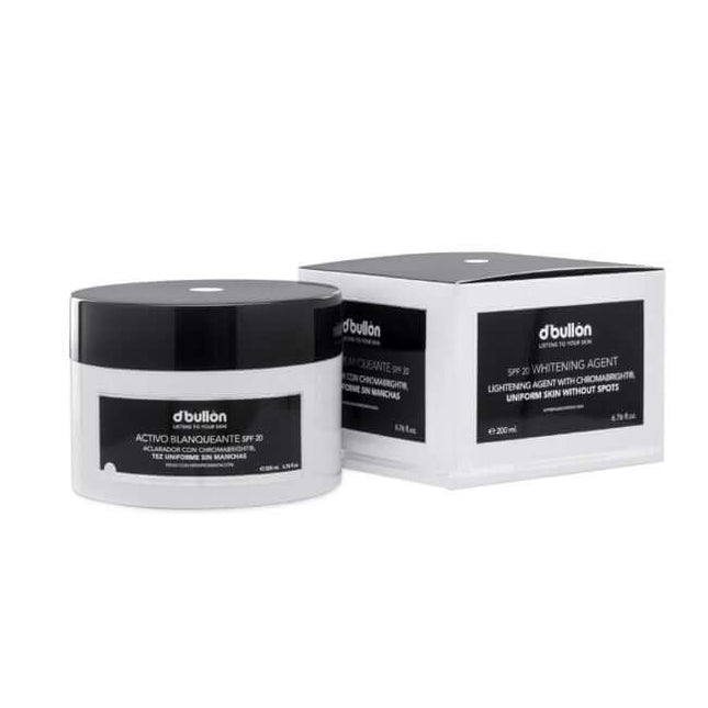 Crema facial blanqueante SPF 20 para todo tipo de piel