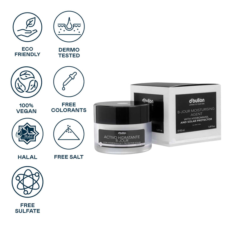 Crema facial hidratante con Hydromanil | protección solar