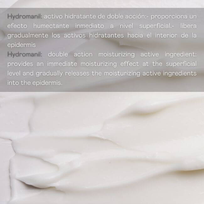 Crema facial hidratante con Hydromanil | protección solar