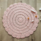 Alfombra infantil crochet ALMA NUDE 120cmCotonHome & Garden > Decor > Rugs