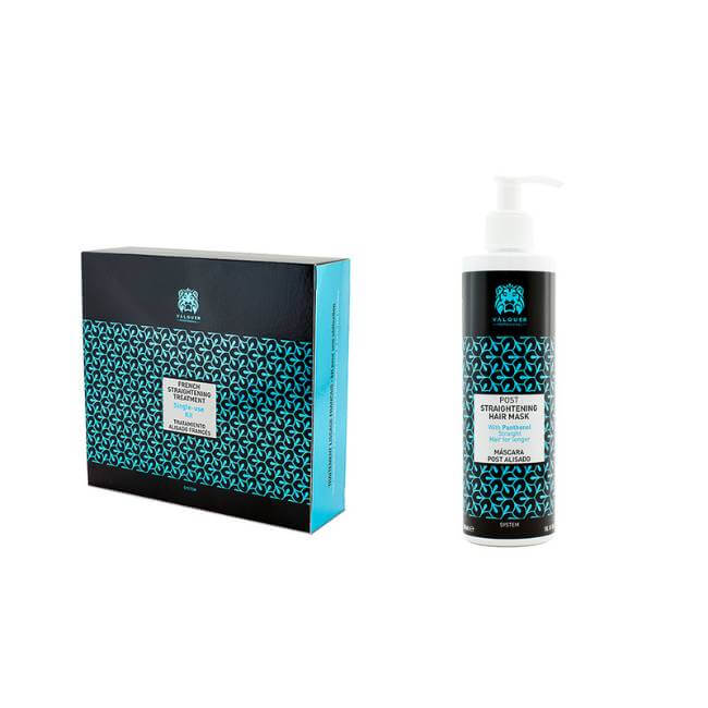 Alisado francés kit con mascarilla post alisado 300 ml