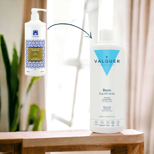 Champú equilibrante Aloe vera ecológico uso diario