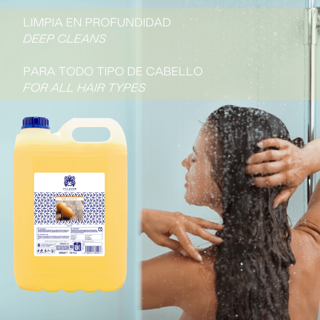 Champú de huevo 5000 ml para peluquería | alta calidad