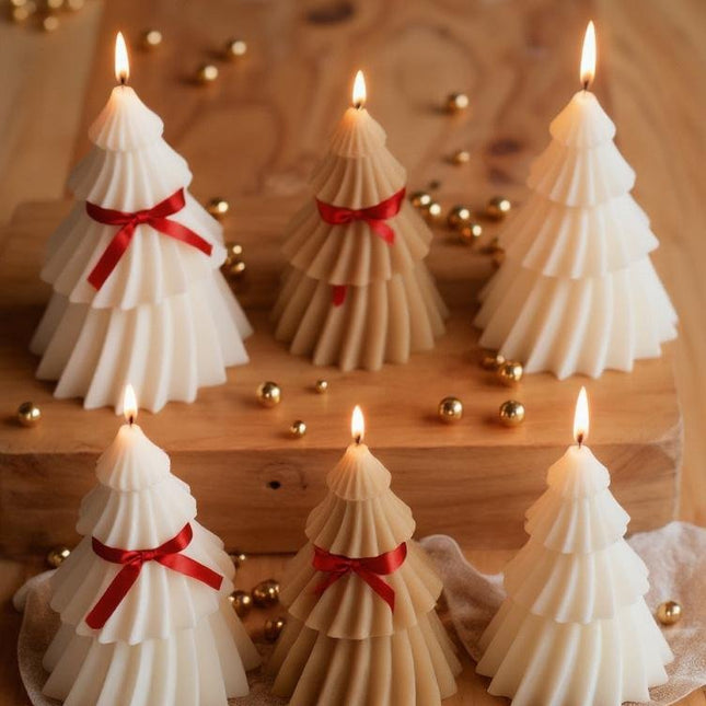 Árbol de Navidad en cera vegetal edición limitada artesanal