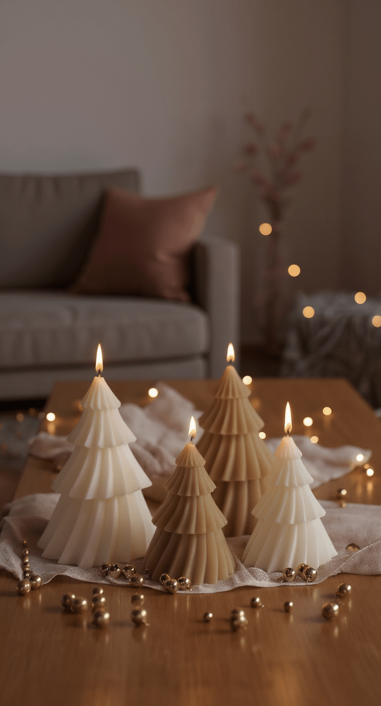 Árbol de Navidad en cera vegetal edición limitada artesanal