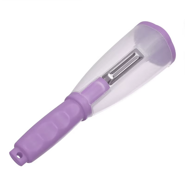 Pelador con depósito de almacenamientoPeladores