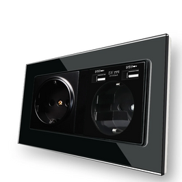 Doble enchufe USB / 110-250V