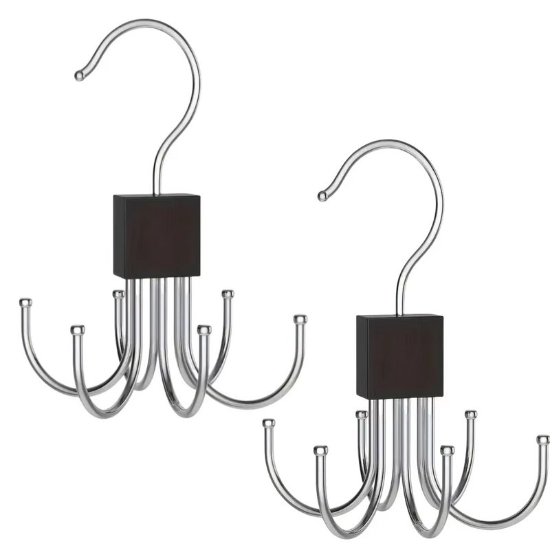 Percha multiusos de metal giratoria de 360 grados con 6 ganchosPerchasHome & Garden > Household Supplies > Storage & Organization > Clothing & Closet Storage > Hangers