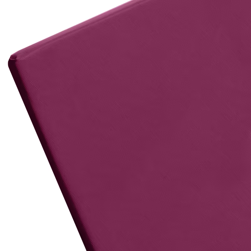 Cojín rectangular impermeable de colores para bancosCojines