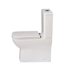 Inodoro enrasado sin borde compacto blanco con salida dual | 3_BP