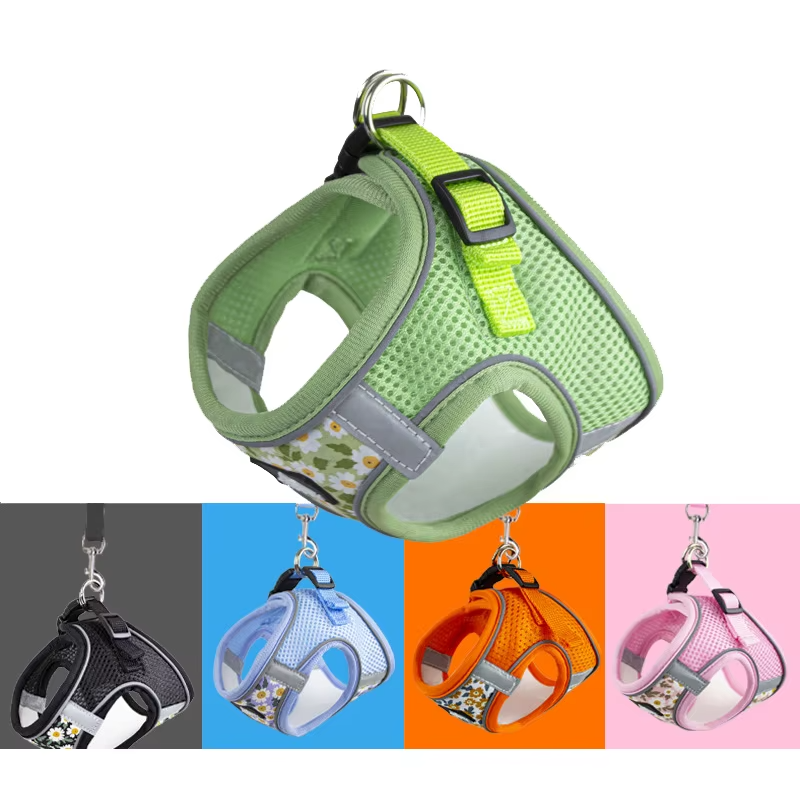 Arnés y correa reflectante de malla para mascotasArnesesAnimals & Pet Supplies > Pet Supplies > Pet Collars & Harnesses > Harnesses
