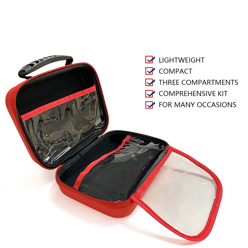 Kit de primeros auxilios 159 piezas para viajes y emergenciasKit de emergenciasHealth & Beauty > Health Care > First Aid > First Aid Kits