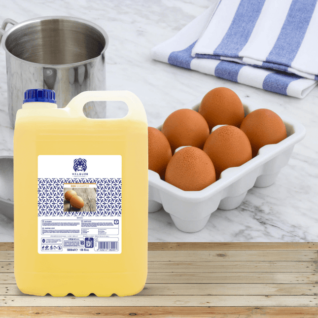 Champú de huevo 5000 ml para peluquería | alta calidad