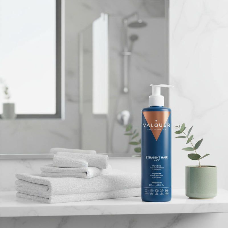 Mascarilla capilar glacial para cabellos lisos | arándano