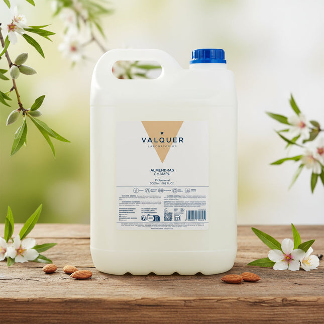 Champú de almendras para peluquería profesional 5000 ml