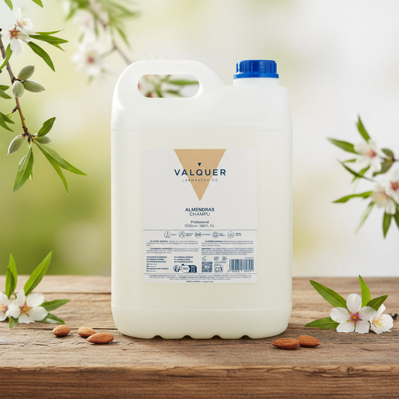 Champú de almendras para peluquería profesional 5000 ml