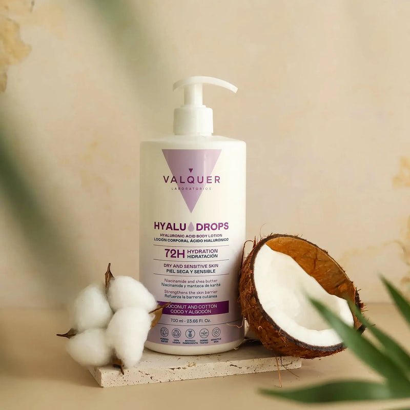 Loción corporal coco y algodón hidratación 72h 700 ml