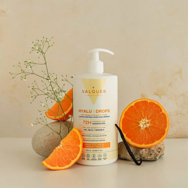 Loción corporal naranja vainilla | hidratación 72h