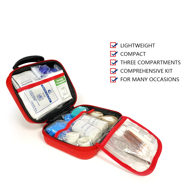 Kit de primeros auxilios 159 piezas para viajes y emergenciasKit de emergenciasHealth & Beauty > Health Care > First Aid > First Aid Kits