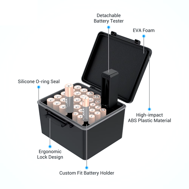 Battery storage box