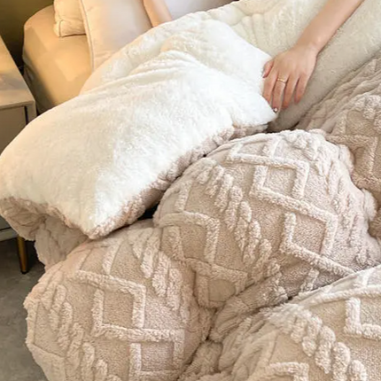 High-end thick warm blankets