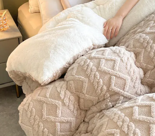 High-end thick warm blankets