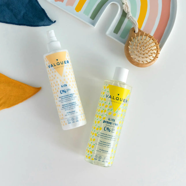 Acondicionador bifásico infantil | con aceite de árbol de té